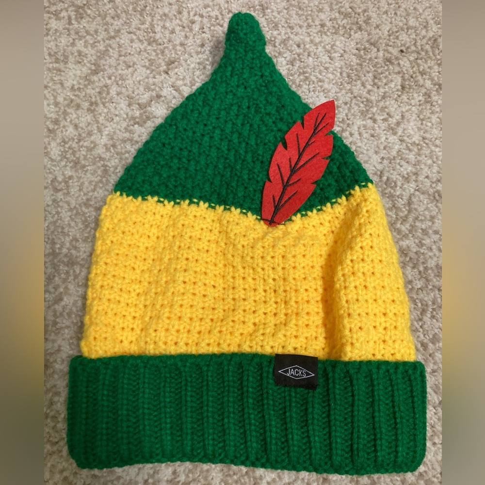 Jacks Surfboards Elf Holiday Beanie OS-
